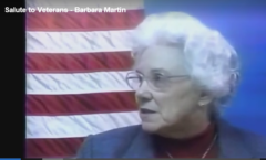 Salute to Veterans - Barbara Martin