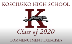 2020 Kosciusko High School Graduation