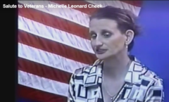 Salute to Veterans - Michelle Leonard Cheek