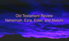 Summer Steps - Old Testament Review