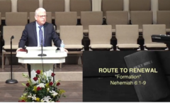 Route to Renewal: "Formation" - Nehemiah 6:1-9