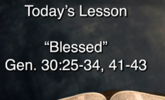 Blessed - Genesis 30:25-34, 41-43
